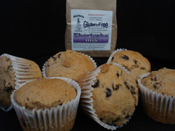 gluten-free muffins made with the Shortcake mix